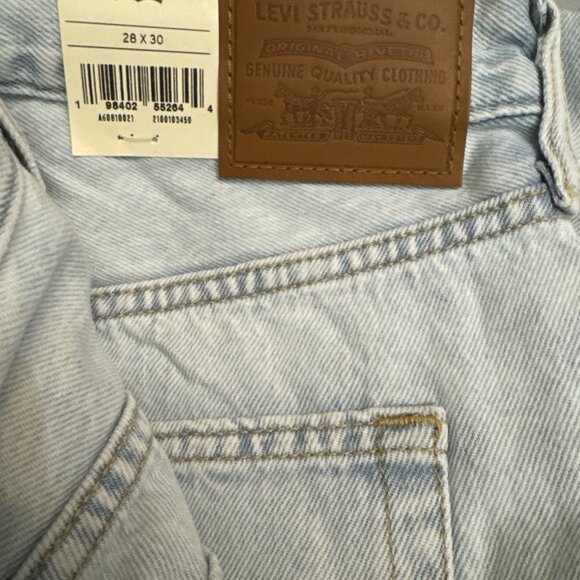Levi's Women's 28x30 Ribcage Wide Leg Be Prepared Light Wash - Picture 9 of 9
